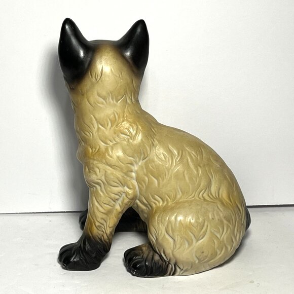 Vintage Mid Century Ceramic Siamese Cat Figurine - Picture 5 of 7